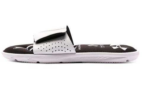 Under Armour Ignite 6 Graphic Strap Slide 'White'