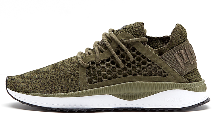 PUMA Tsugi Netfit Evoknit Low Running Shoes Green