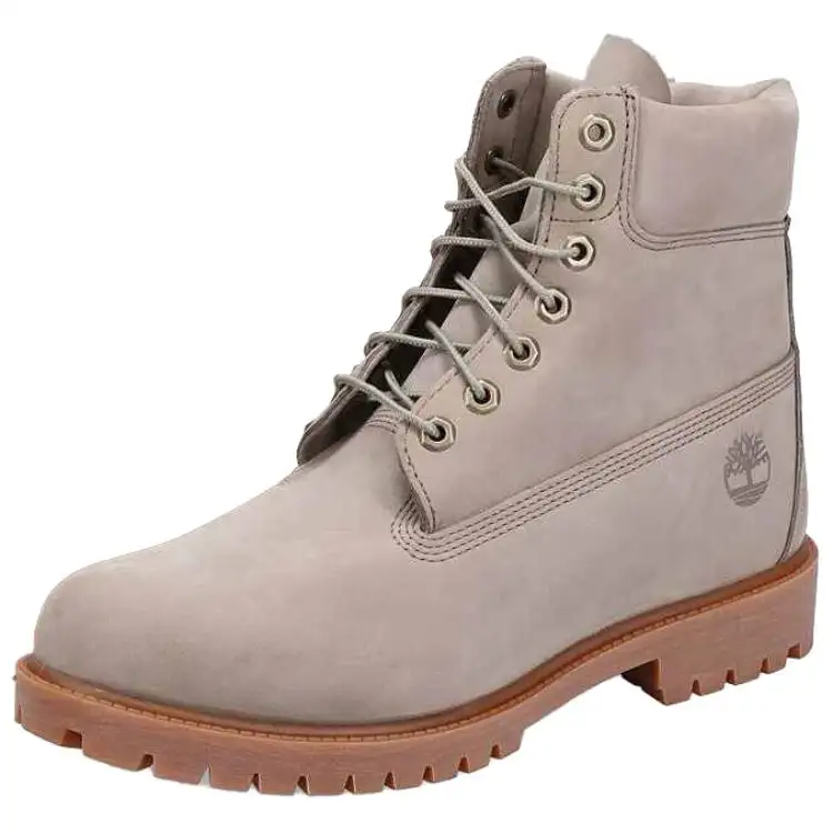 Timberland Short Combat Boots Men's Light Brown