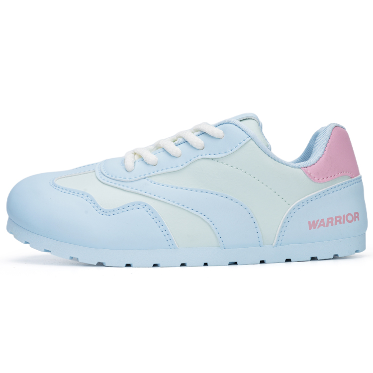Warrior macaron color, fashionable and versatile student sports shoes, non-slip, wear-resistant and breathable, low-top, lifestyle shoes, women's style