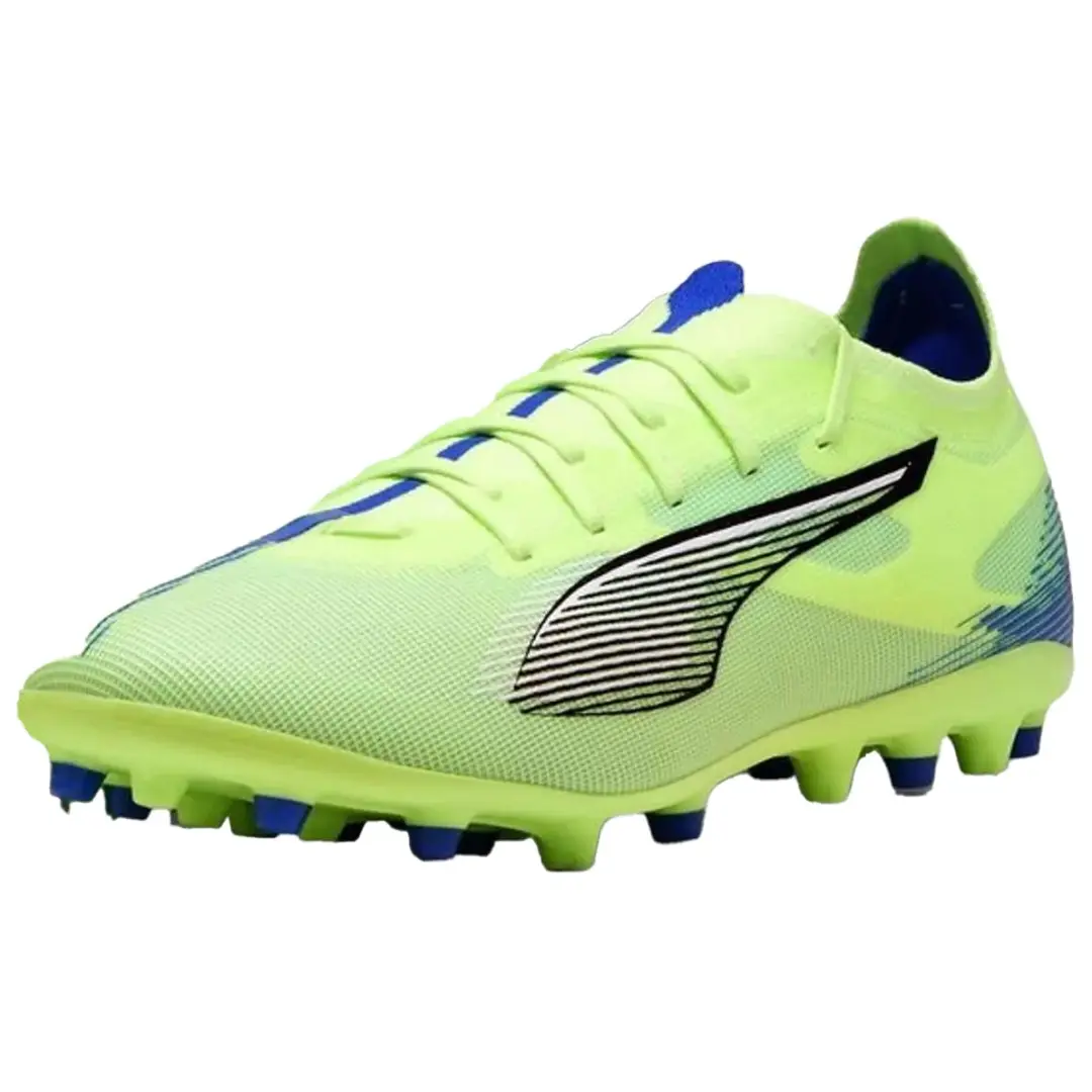PUMA Ultra 5 Match Abrasion Resistant Soccer Shoes Men's Green