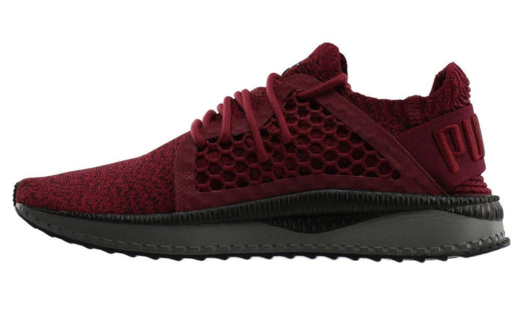 PUMA Tsugi Netfit Evoknit Fabric Low top Casual Shoes Men's Red