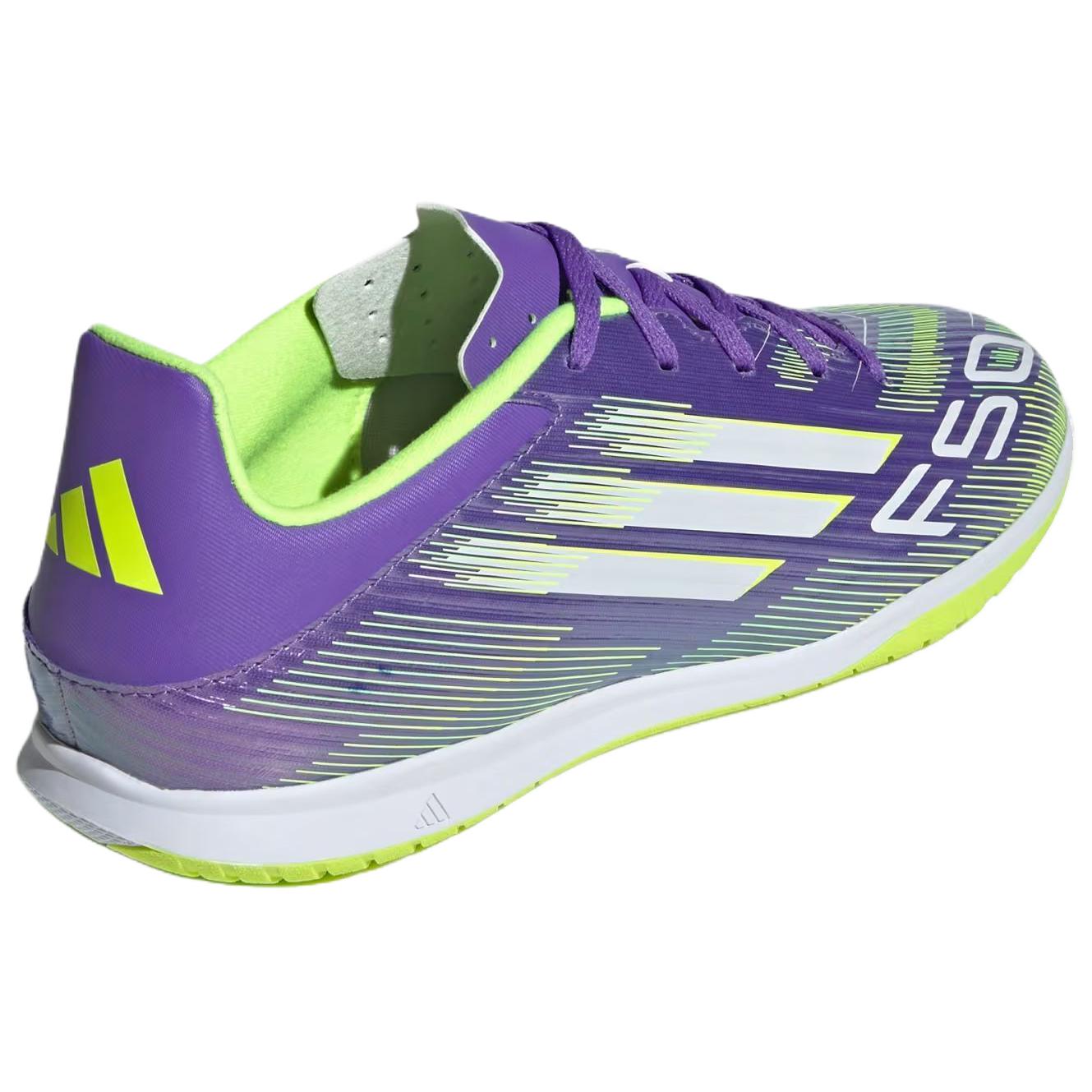 Adidas F50 Collection Breathable Support Breathable Support Soccer Shoes Unisex Purple