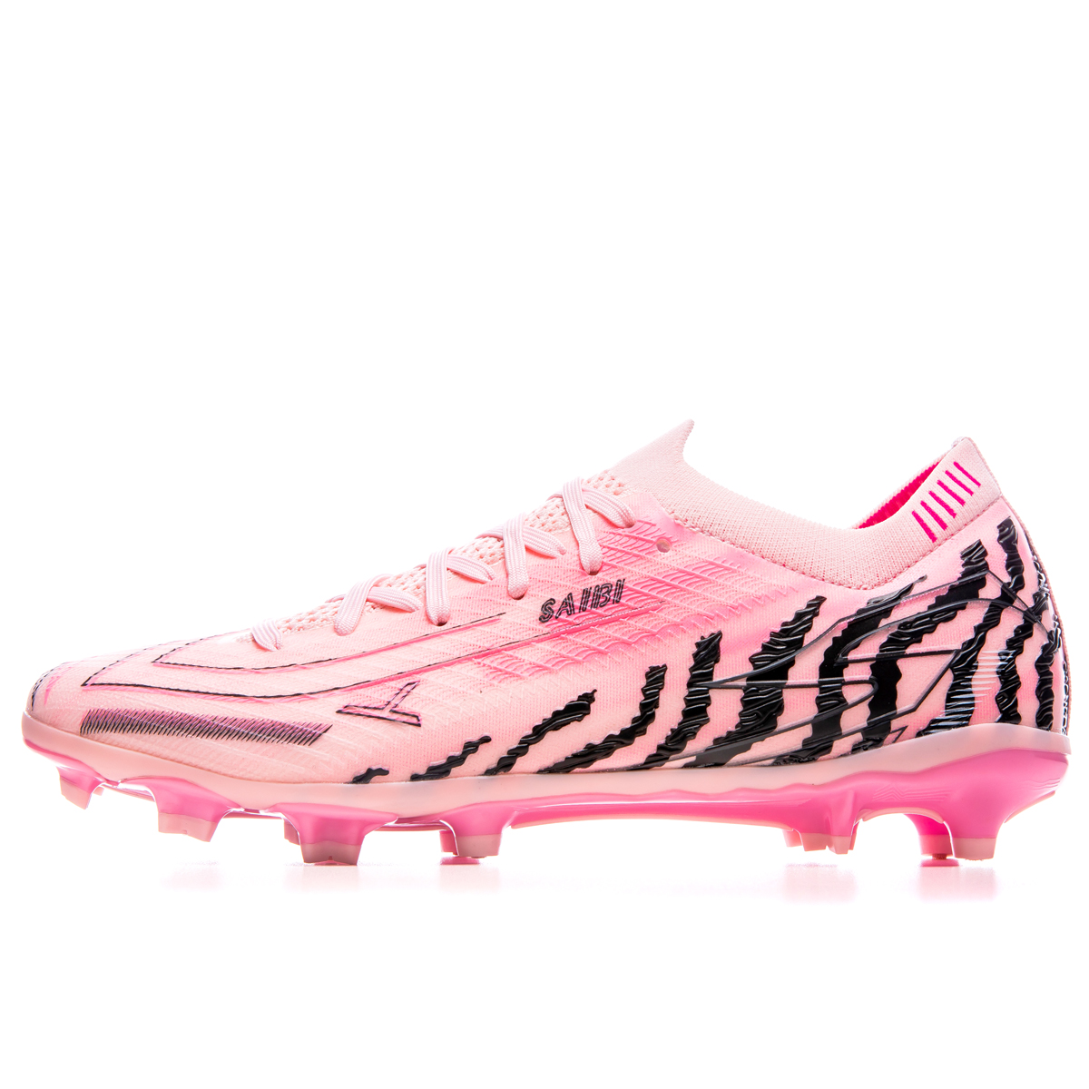 Saibi MG Rubber Short Studs TF Rubber Broken Studs Abrasion Resistant, Breathable, Lightweight Soccer Shoes Unisex