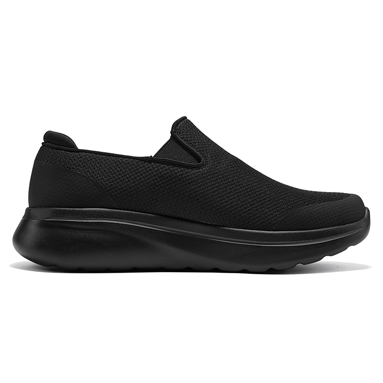 Skechers Abrasion Resistant Support Height Increasing Low top Casual Shoes Men’s Black