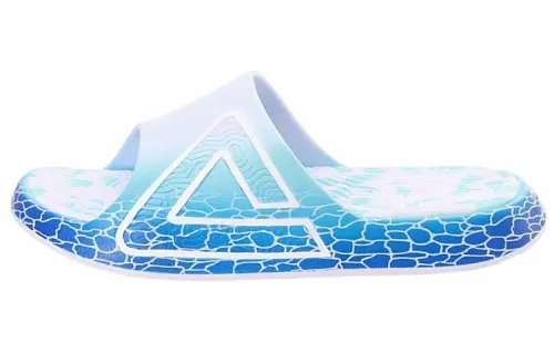 ZUGUOSANSHALVHAIGUI x PEAK Slide Slippers Men's Sea Wave Blue