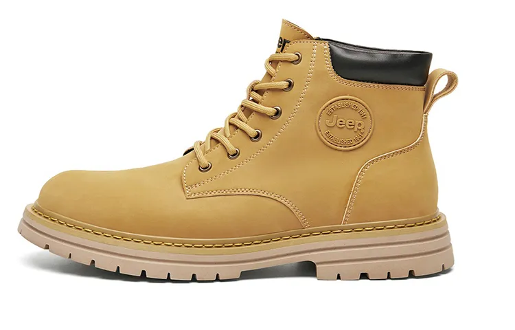 Jeep Combat Boots Men's Earth Yellow