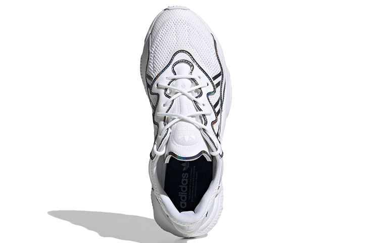 Кроссовки adidas originals Ozweego (белый / серебристый) — фото 5