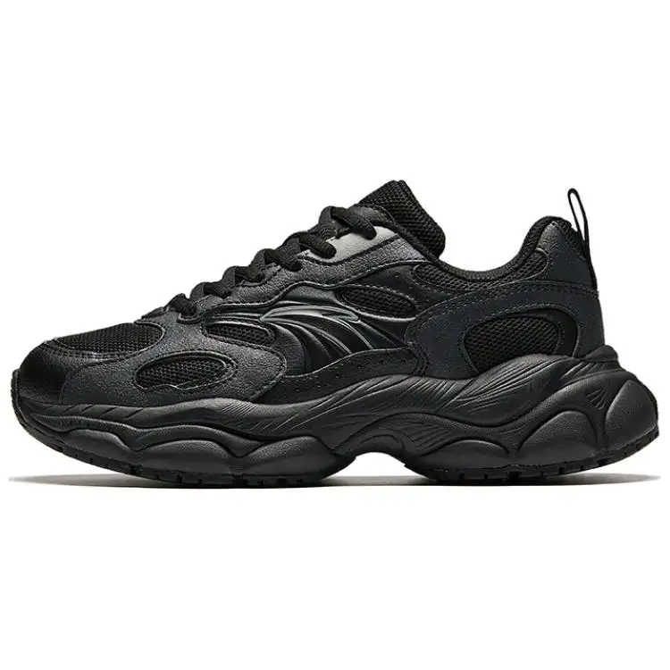 Anta Millennial Generation Slip Resistant Abrasion Resistant Low top Casual Shoes Women's Black