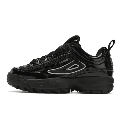 FILA Disruptor 2 Cushioning, Wear Resistant Low top Casual Shoes Women's Black