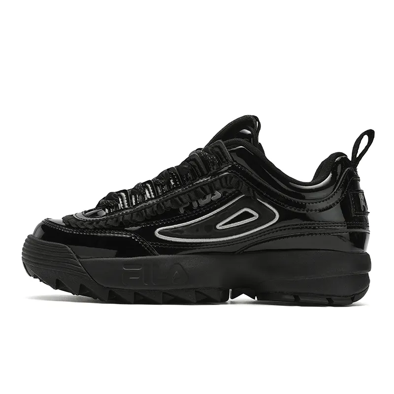 FILA Disruptor 2 Cushioning, Wear Resistant Low top Casual Shoes Women's Black