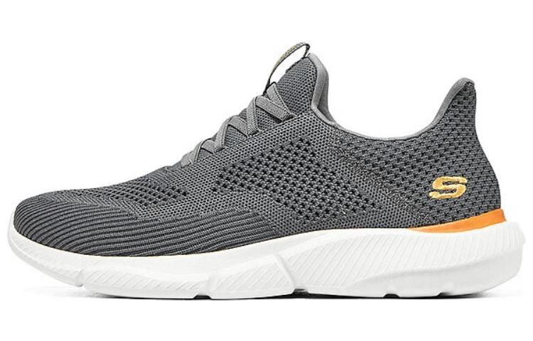Skechers Ingram Fabric Low top Casual Shoes Men's Charcoal Gray