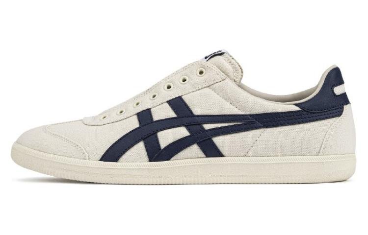 Кеды Onitsuka Tiger Tokuten Slip-On (бело-синие)