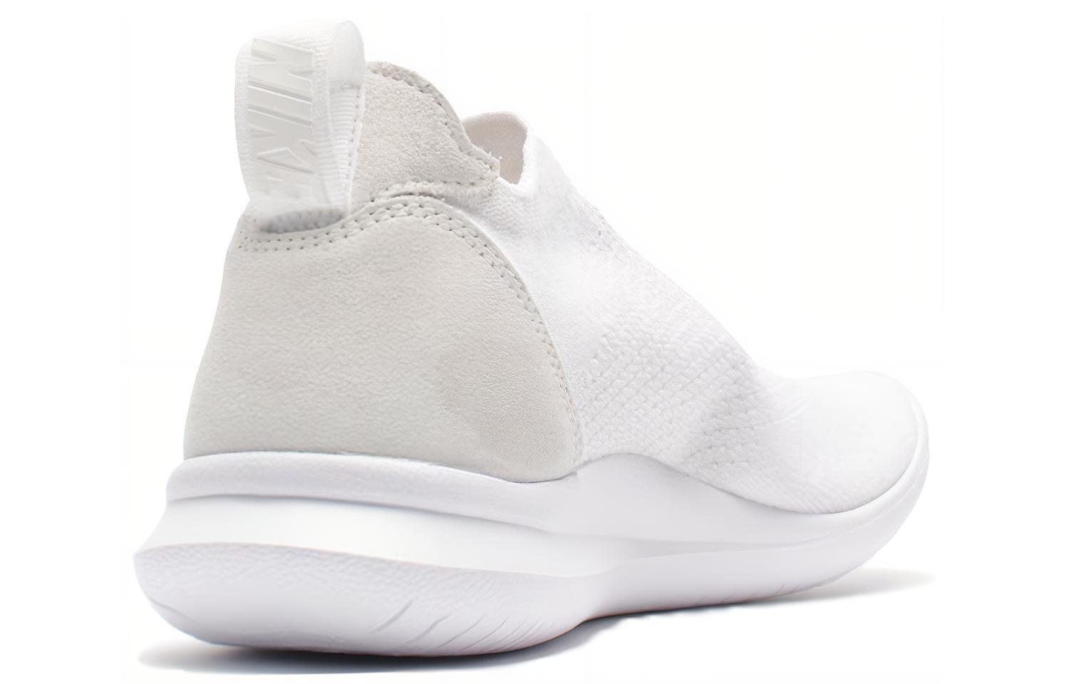 Мужские кроссовки Nike Gakou Flyknit Triple (белые) — фото 4
