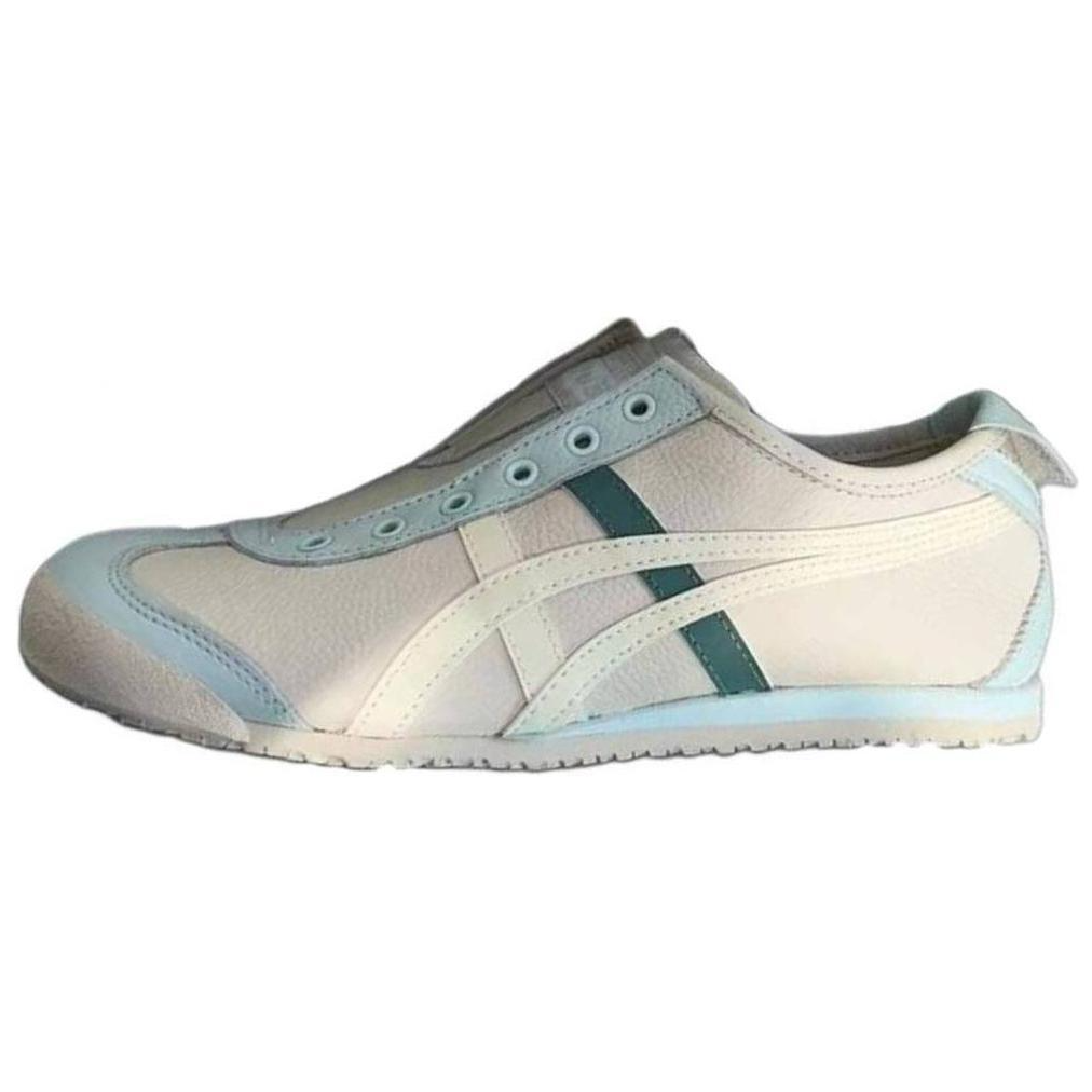 Onitsuka Tiger MEXICO 66 Slip Resistant Abrasion Resistant Low top Casual Shoes Unisex White Blue