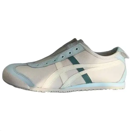 Onitsuka Tiger MEXICO 66 Slip Resistant Abrasion Resistant Low top Casual Shoes Unisex White Blue