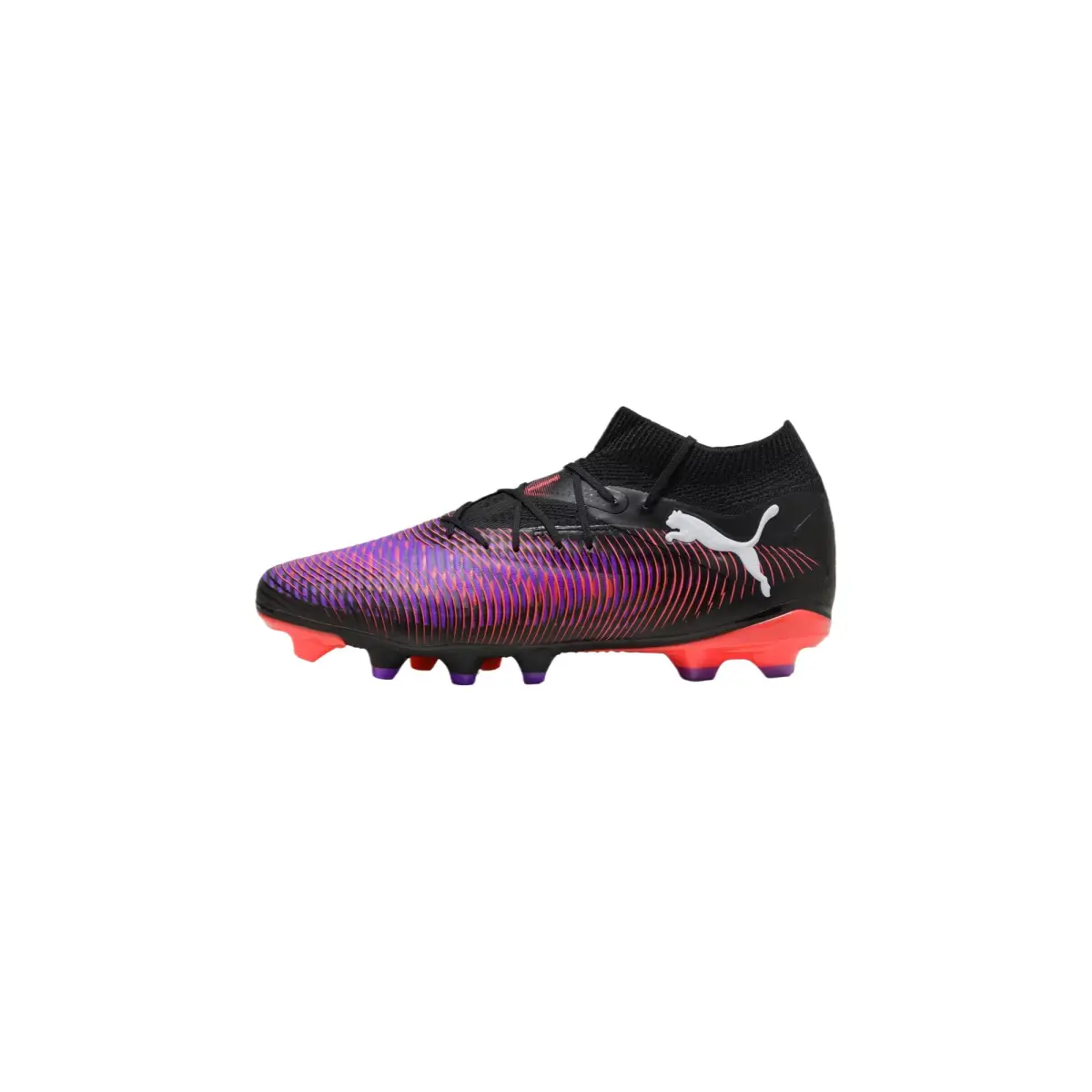 PUMA FUTURE 8 Abrasion Resistant Abrasion Resistant Soccer Shoes Men's Black Purple