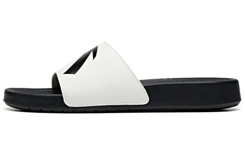 ANTA Slide Slippers Men's Ivory White/Black