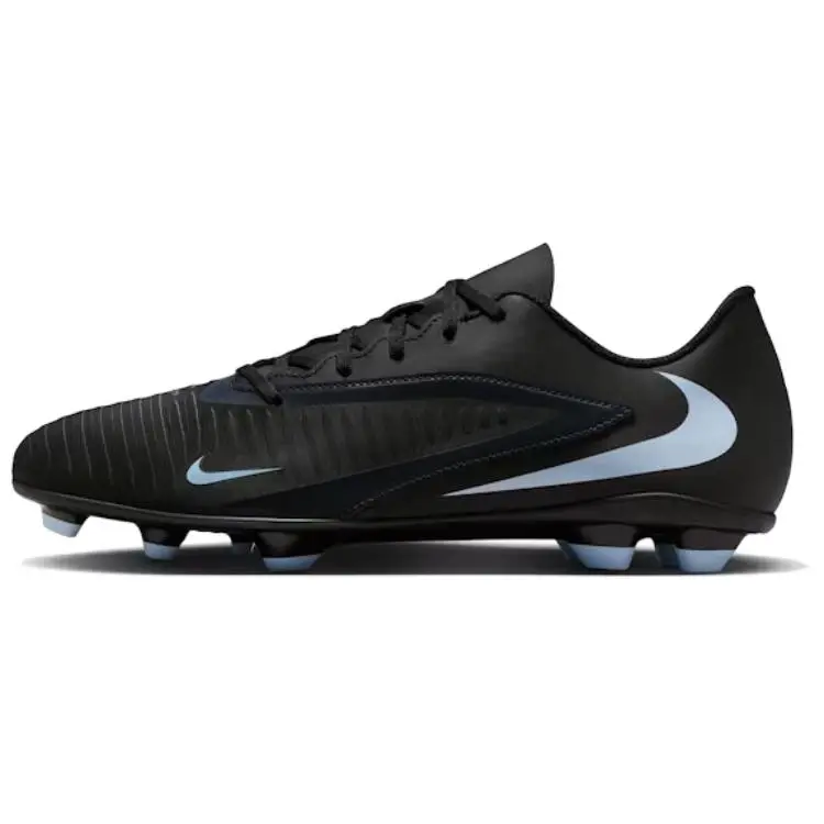 Nike Phantom 6 Natural Grass Soccer Shoes Men's Black Blue