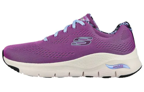 Skechers Arch Fit Casual Shoes Women's Low Top Purple