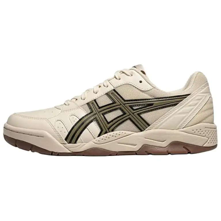 ASICS GEL TWIST Cushioning Abrasion Resistant Breathable Support Low top Casual Shoes Unisex Beige Green Brown