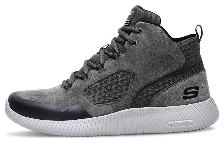 Skechers Depth Charge High top Sports Casual Shoes Olive Green