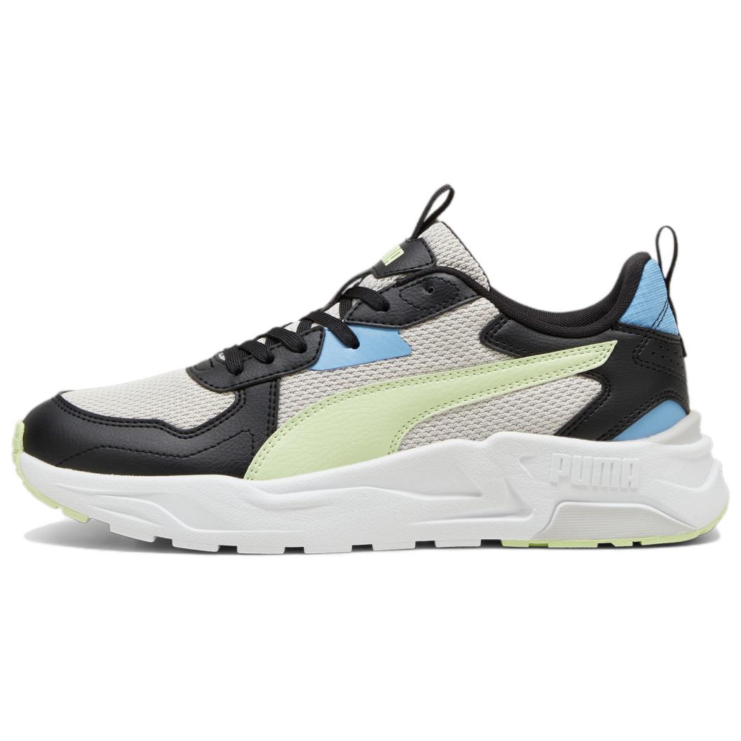 PUMA Trinity Low top Casual Shoes Men's Black White Yellow