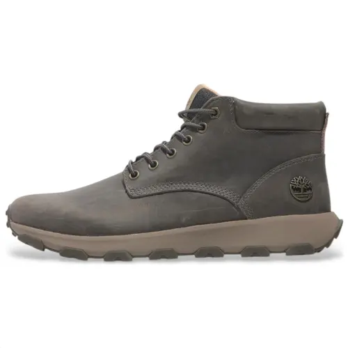 Timberland Slip Resistant Abrasion Resistant Slip Resistant Abrasion Resistant Mid top Casual Shoes Men's Gray