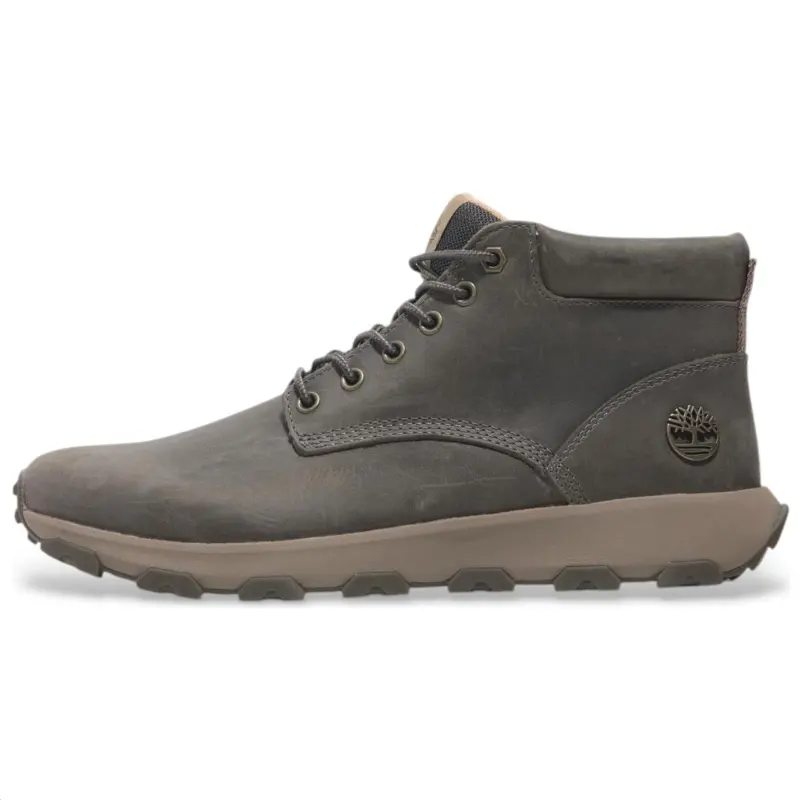 Timberland Slip Resistant Abrasion Resistant Slip Resistant Abrasion Resistant Mid top Casual Shoes Men's Gray