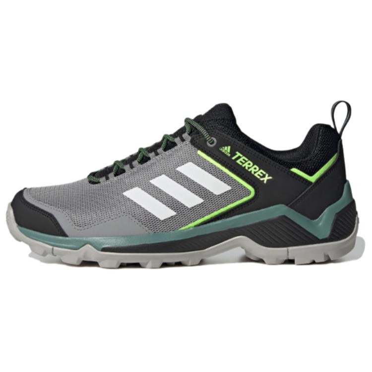 Adidas Terrex Eastrail Mesh Slip Resistant Low top Casual Shoes Men's Gray Black Green