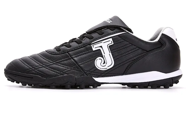 Joma TF Turf Synthetic Leather, Leather Abrasion Resistant Coverage Soccer Shoes Black