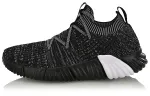 Li Ning Goku Fabric Fashion Cushioning Breathable Low top Casual Shoes Unisex Gray