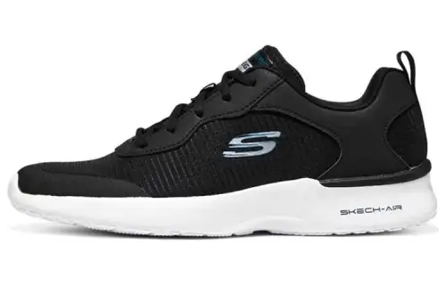 Skechers Skech Air Dynamight Mesh Comfortable Low top Casual Shoes Men's Black White