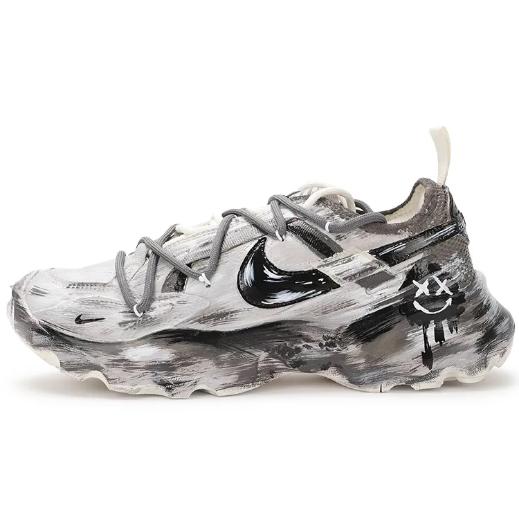 Nike TC 7900 Slip Resistant Low top Casual Shoes Women's Beige Gray