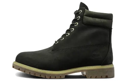 Timberland PREMIUM Combat Boots Men's Dark Green