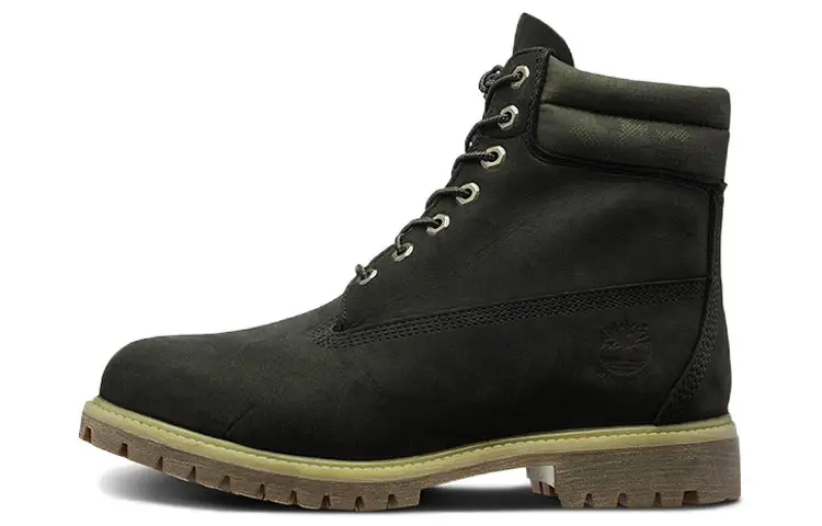 Timberland PREMIUM Combat Boots Men's Dark Green