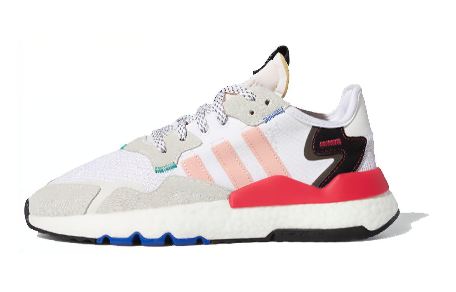 Adidas Wmns Nite Jogger 'White Energy Pink' Women's