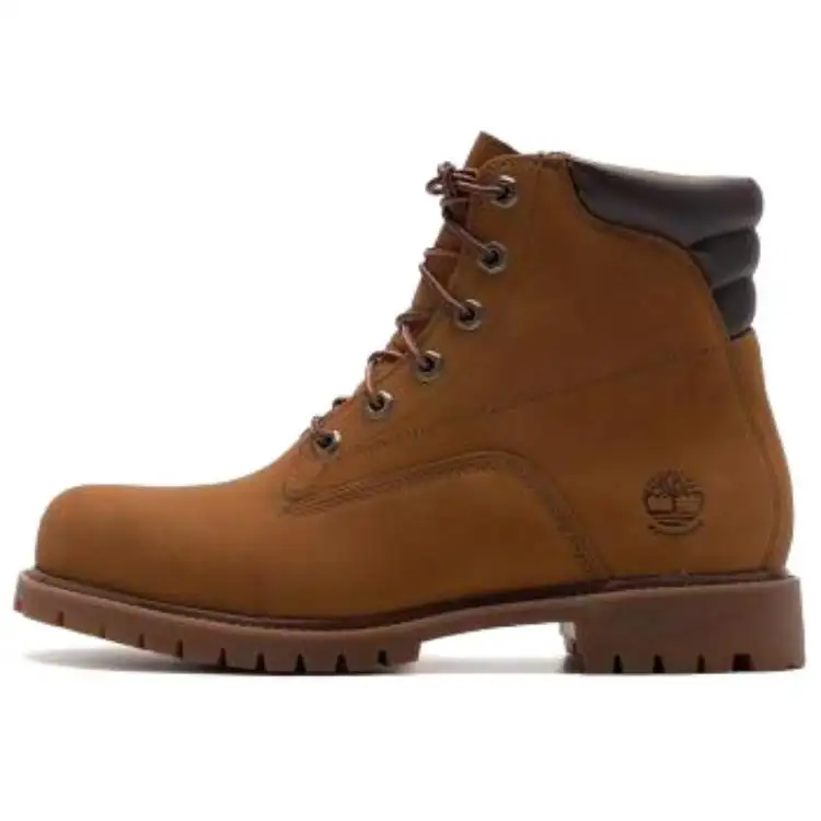 Timberland Short Combat Boots Men's Brown