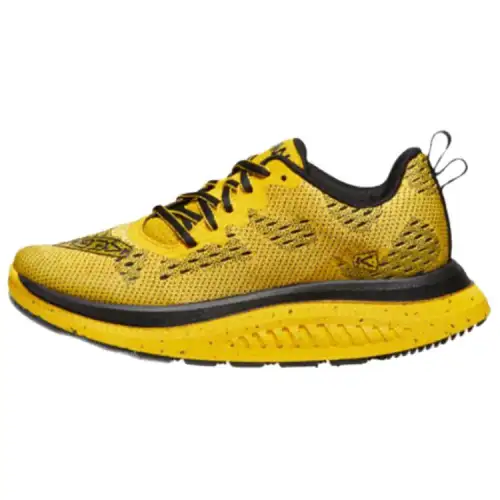 Keen WK400 Cushioning, Wear Resistant Low top Casual Shoes Men's Yellow Black