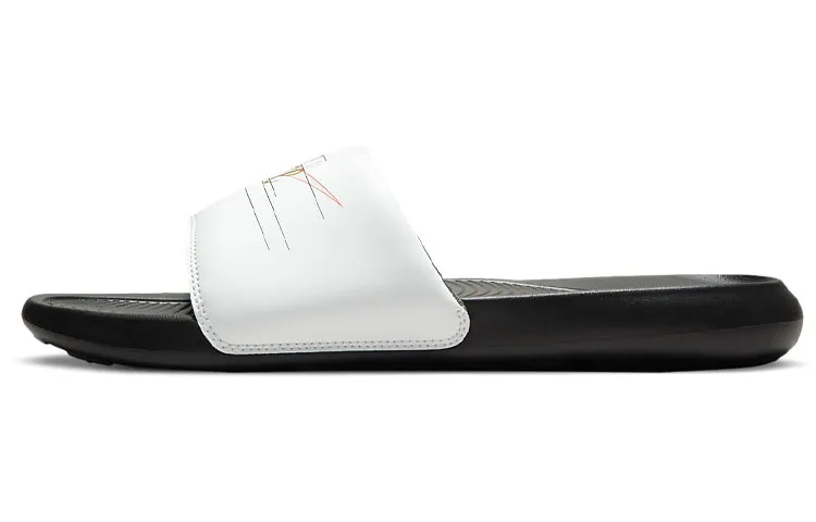 Nike Victori One Printed Slide 'White Metallic Gold'