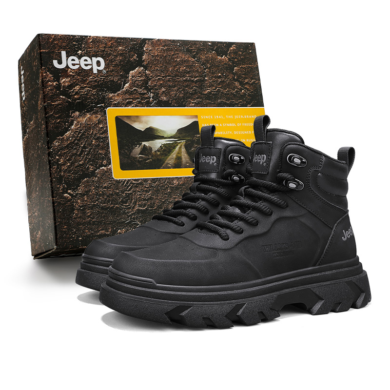 Мужские ботинки Jeep Martin Boots (черные)