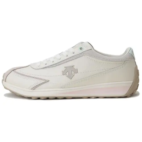 DESCENTE Slip Resistant Abrasion Resistant Slip Resistant Abrasion Resistant Low top Casual Shoes Women's Beige