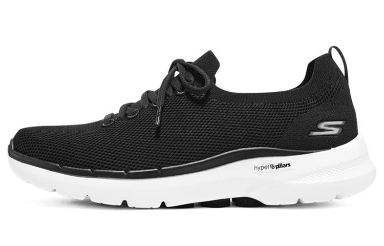 Skechers Go Walk 6 Hyper Burst ‘Black White’