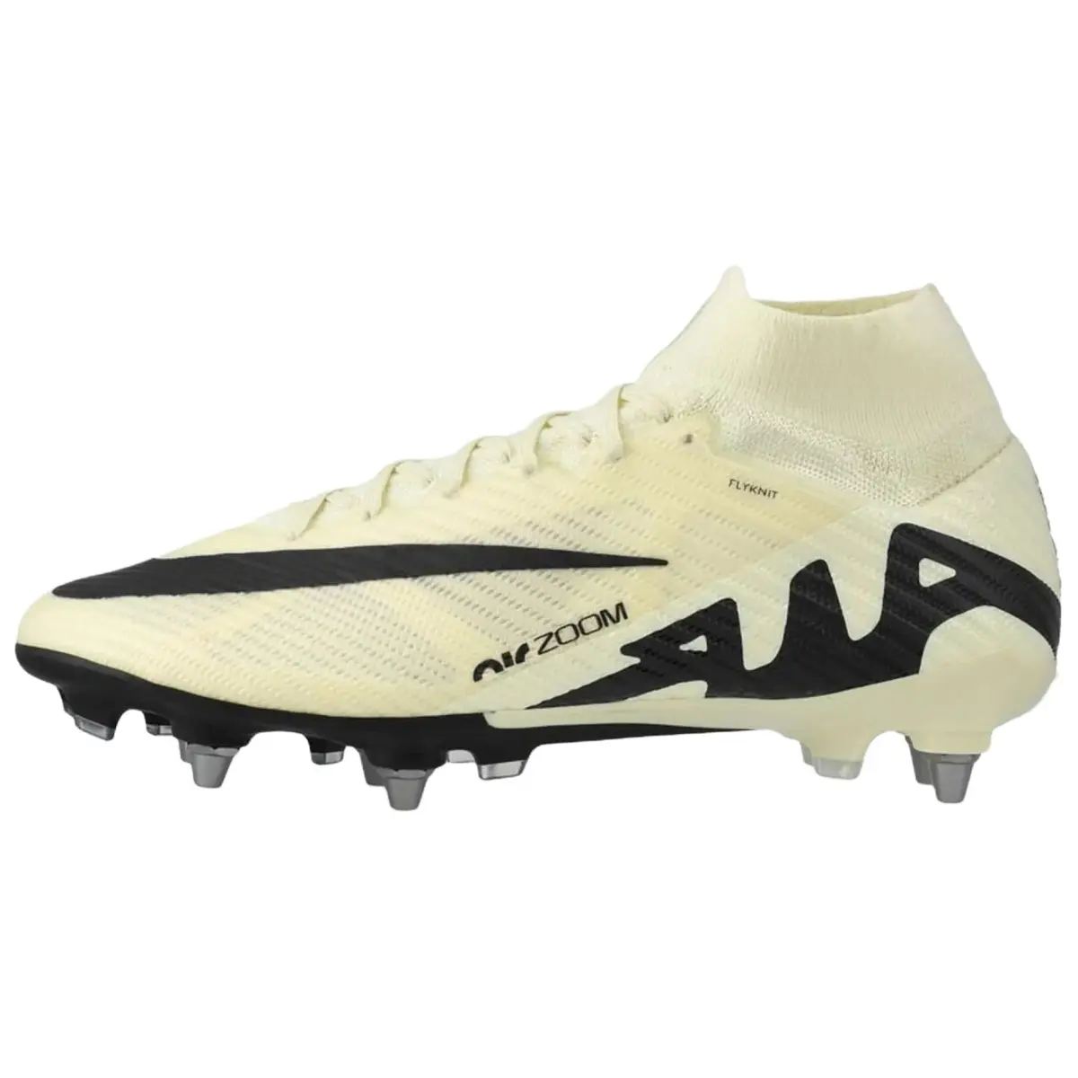 Nike Mercurial Superfly 9 SG Soft Ground Abrasion Resistant Soccer Shoes Unisex Beige