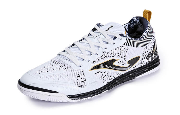 Joma IC/in Slip Resistant Abrasion Resistant Soccer Shoes Men’s White Black