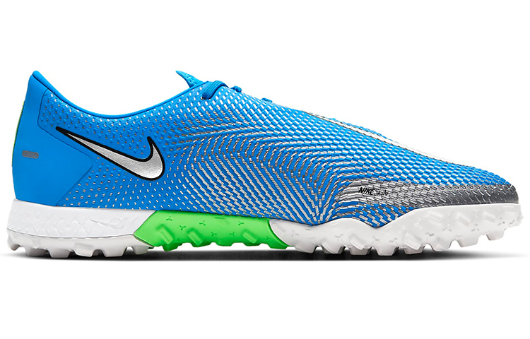 Мужские бутсы Nike Phantom GT React Pro TF (синие) — Синий — фото 2