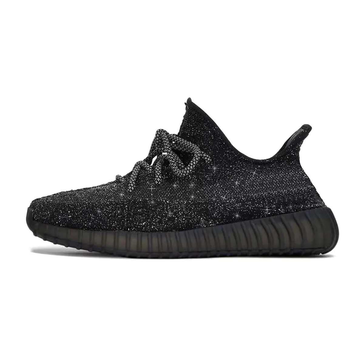 Adidas Originals Yeezy Boost 350 Abrasion Resistant Abrasion Resistant Low top Casual Shoes Unisex Black