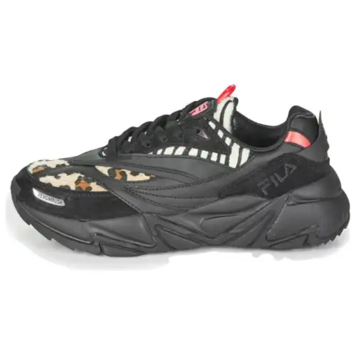 FILA RUSH F WMN Cushioning, Wear Resistant Low top Casual Shoes Women's Black