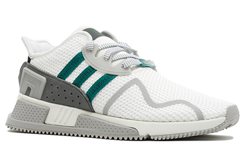 Кроссовки adidas originals EQT Cushion ADV (бело-зеленые) — фото 3