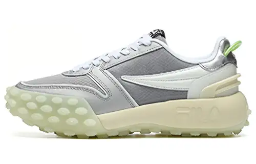 FILA Gara Low top Sports Casual Shoes Men's Silver Gray